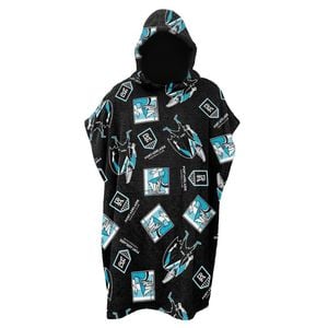 AFL Youth Hooded Towel - Port Adelaide Power - Kids - Beach Bath - OSFM