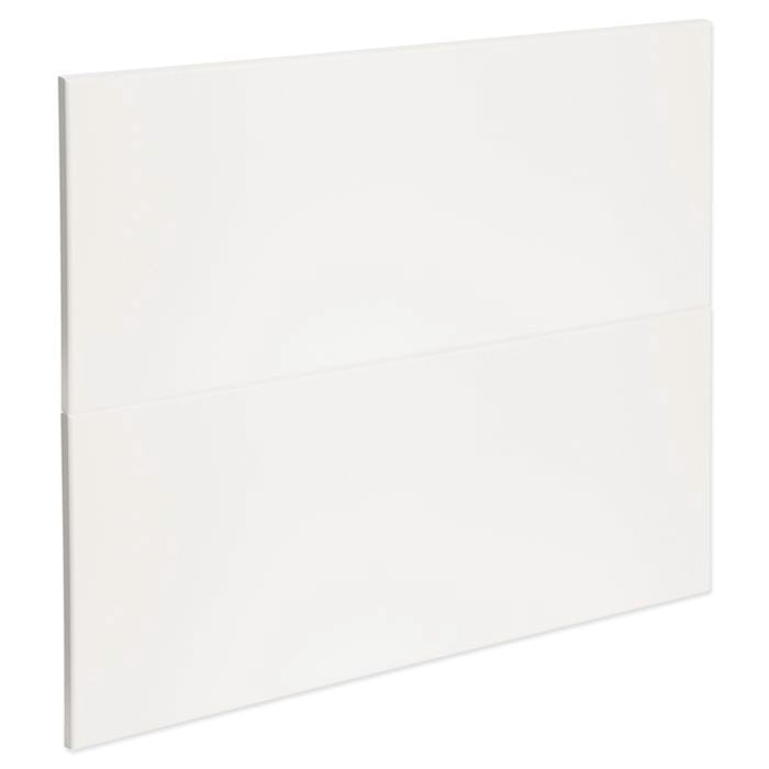 Kaboodle 900mm Egg White Modern 2 Drawer Panels