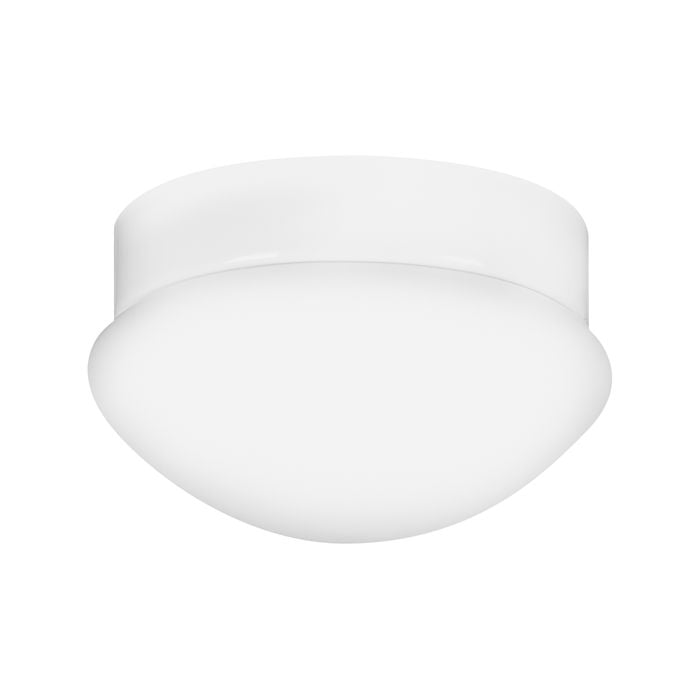Arlec White Oyster Ceiling Fan Light