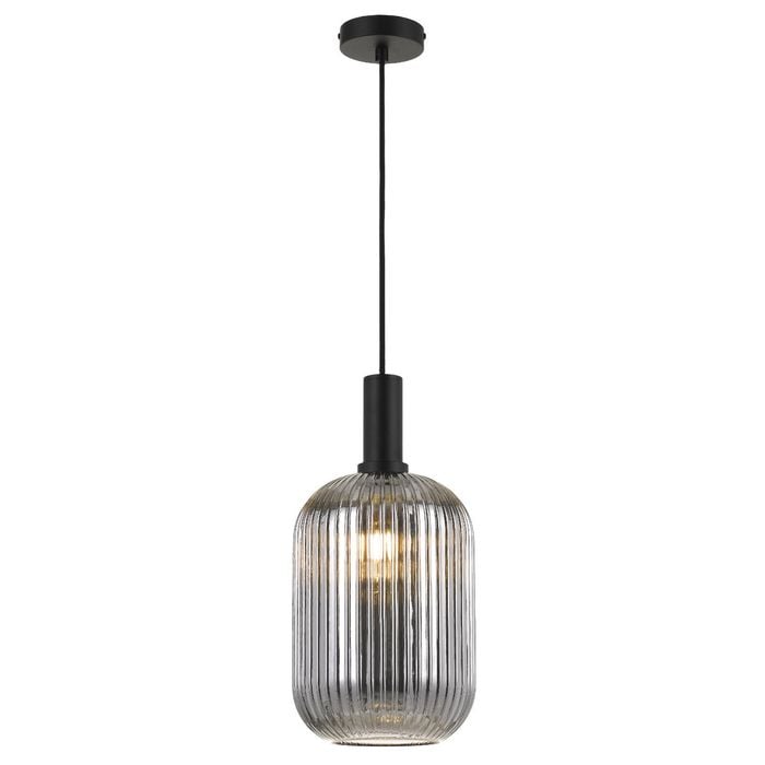 Telbix Black/Smoke Bonura 20 Pendant