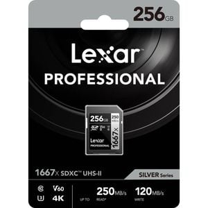 Lexar Professional 1667x Sdxc Uhs-ii Sd Card - 256gb