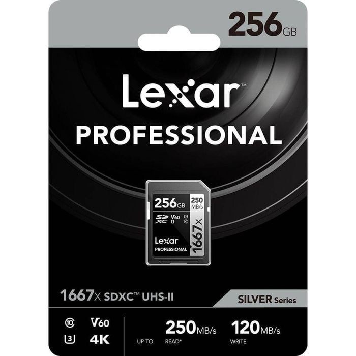 Lexar Professional 1667x Sdxc Uhs-ii Sd Card - 256gb