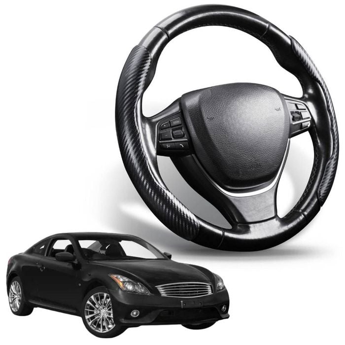 Segmented Steering Wheel Cover for Infiniti Q60 2014 - Current Coupe (V36)
