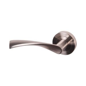 Sylvan Monza Dummy Trim Lever Handle Right Hand Satin Nickel Plated