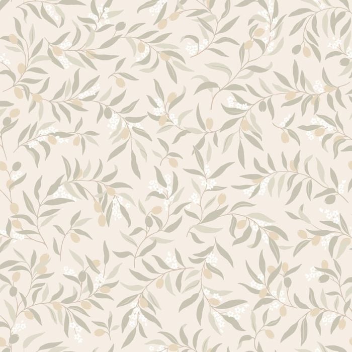 Wallpaper Trader Olivia Wallpaper Roll 10.05m X 53cm, Green