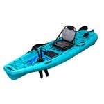 Modular Pedal Drive Fishing Kayak Canoe Boat for Saltwater Freshwater  - Blue - Blue