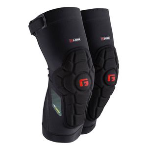 G-Form Pro-Rugged Mountain Bike Knee Guard/Pad Safety Sports Pair Black XS