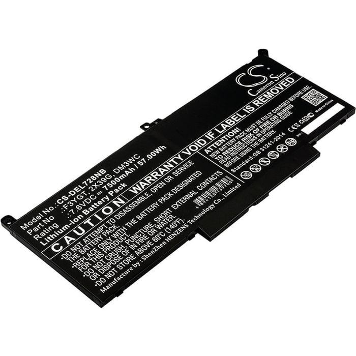 Cameron Sino F3ygt, 2x39g, Dm3wc Battery Replacement [cs-del728nb]