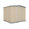 Absco Sheds 2.26 x 2.18 x 2.0m Classic Cream Single Door Regent Garden Shed