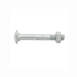 Zenith M10 x 75mm Hot Dipped Galvanised Cup Head Bolt And Nut - Each
