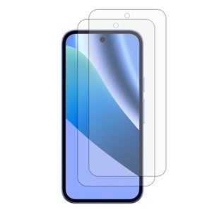 2 Pack Mezon Google Pixel 10a Clear Tempered Glass Screen Protectors