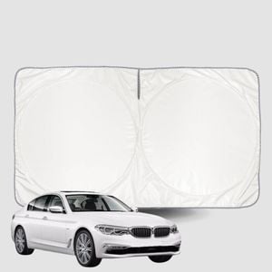 Windscreen Sun Shade for BMW 5 Series (G30 G31 G38)2017-2023 Universal Fit Window Visor UV Block