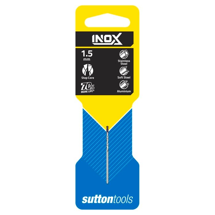 Sutton Tools 1.5mm INOX Stainless Steel Jobber Drill Bit