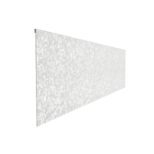 TerraForm Edging 390mmH x 2400mmW  2.5mm Gauge Galvanised Steel Garden Edge 