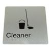 Bradley Cleaners Room Braille Toilet Sign