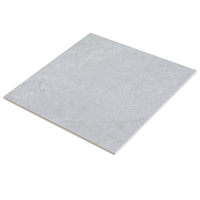Practa Solutions 40 x 40cm Light Grey Portland Ceramic Floor And Wall Tile - Carton of 6