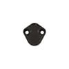 Cal Custom Fuel Pump Block Off Plate Black Anodised Aluminium, Big Block Chev, Mopar, Windsor 289 302 351, Holden 186 202