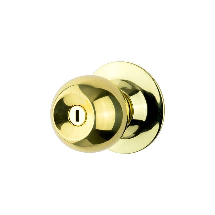 Sylvan Quest Privacy Knobset Polished Brass