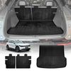 Boot Liner Kick Mats Set For Zeekr 7x 2025-onwards All Weather Heavy Duty Cargo Car Trunk Back Seat Protector