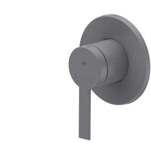 Greens Gunmetal Penny Shower Mixer With FloBOOST Technology