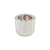 Cal Custom 6 Bolt Steering Wheel Adaptor Boss, U.S Ford Falcon Mustang Polished Aluminium