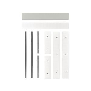 Kaboodle 600mm White Pepper Tall Oven Tower Pack