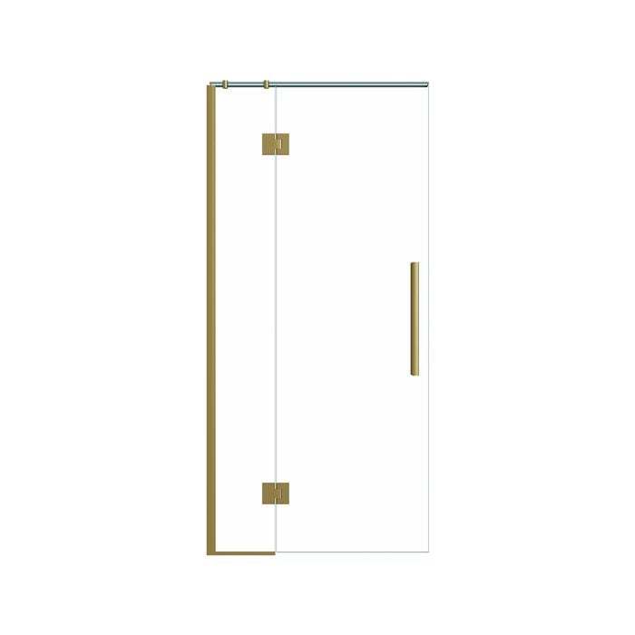 Stein 1000 x 2000mm Brushed Brass Project Shower - Door Only