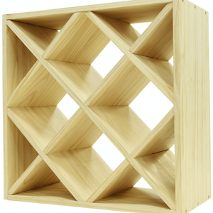 Diamond Cube 30 Bottles Wine Rack