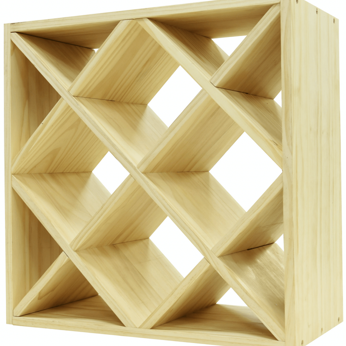 Diamond Cube 30 Bottles Wine Rack