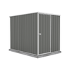 Absco Sheds 1.52 x 2.26 x 1.80m Woodland Grey Basic Single Door Garden Shed