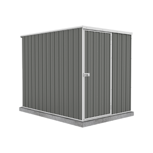 Absco Sheds 1.52 x 2.26 x 1.80m Woodland Grey Basic Single Door Garden Shed