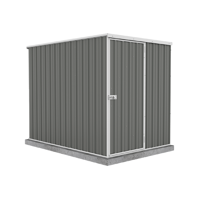 Absco Sheds 1.52 x 2.26 x 1.80m Woodland Grey Basic Single Door Garden Shed