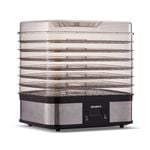 Devanti 7 Trays Food Dehydrators Fruit Beef Maker Dehydrator Stainless Steel