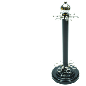 MITCHELL Pool Snooker Billiard Cue Stand Rack Black and Chrome