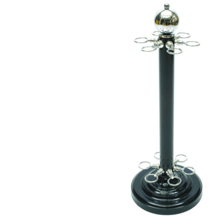 MITCHELL Pool Snooker Billiard Cue Stand Rack Black and Chrome