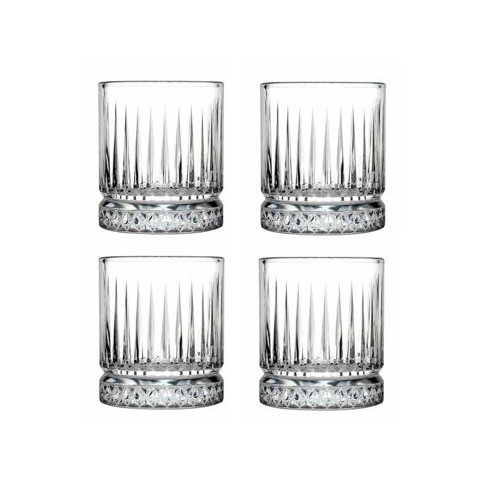 Pasabahce Elysia Whisky Tumbler 355ml - Set of 4