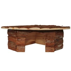 Yes4pets M Natural Wooden Hamster Mouse Gerbil Playground Rats Pets Toys Play Small Birds House