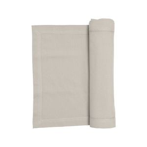 RANS Elegant Hemstitch Runner 180cm Ivory