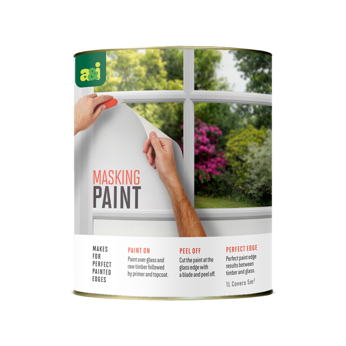 A&I Coatings 1L Masking Paint - Bunnings Australia