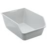 Paws & Claws 61 x 45 x 25cm Grey Deep Cat Litter Tray