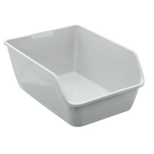 Paws & Claws 61 x 45 x 25cm Grey Deep Cat Litter Tray