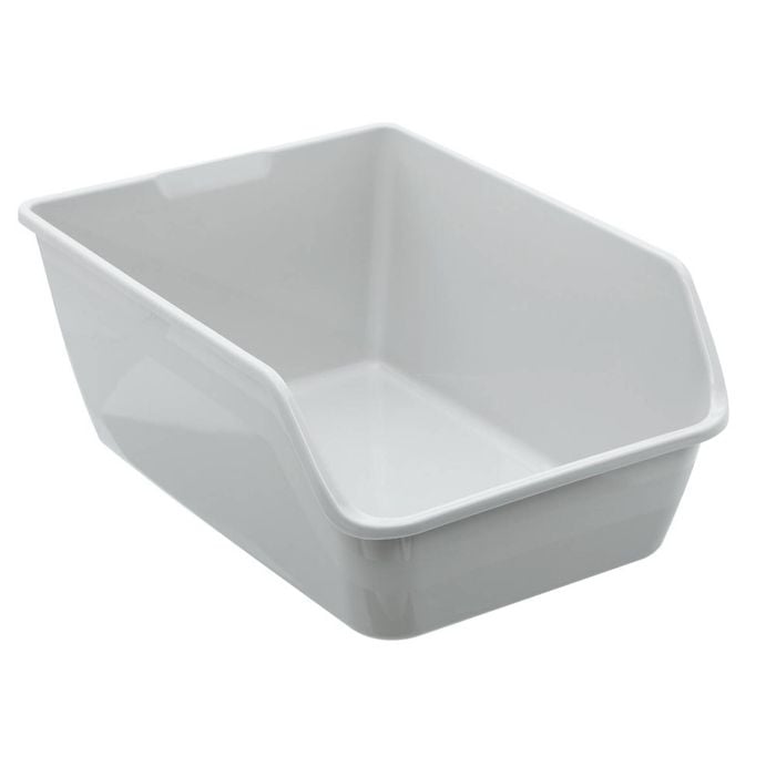 Paws & Claws 61 x 45 x 25cm Grey Deep Cat Litter Tray