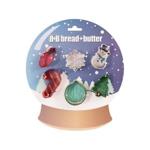 Bread And Butter Cookie Cutter - 6 Pk Multi