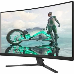 Evnia 32 Inch WQHD Curved Gaming Monitor  Textured Charcoal