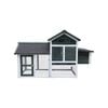 Furtastic Large Chicken Coop & Rabbit Hutch With Ramp - Green
