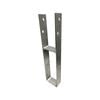 Tuff Range 125mm x 600mm Galvanised Heavy Duty Post Anchor