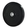 Bumper Plate Weight Lift Home Gym Workout Exercise 20kg Black