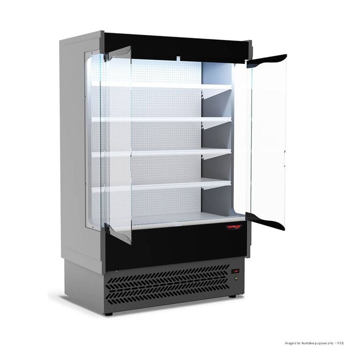 Tecnodom By Fhe Vulcano Supermarket 2 Door Display  - Supermarket Fridges And Freezers (tdvb80-ca-125)