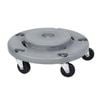 Jantex Bin Dolly Heavy-duty Round Bin 160l Waste Management Storage Accessory