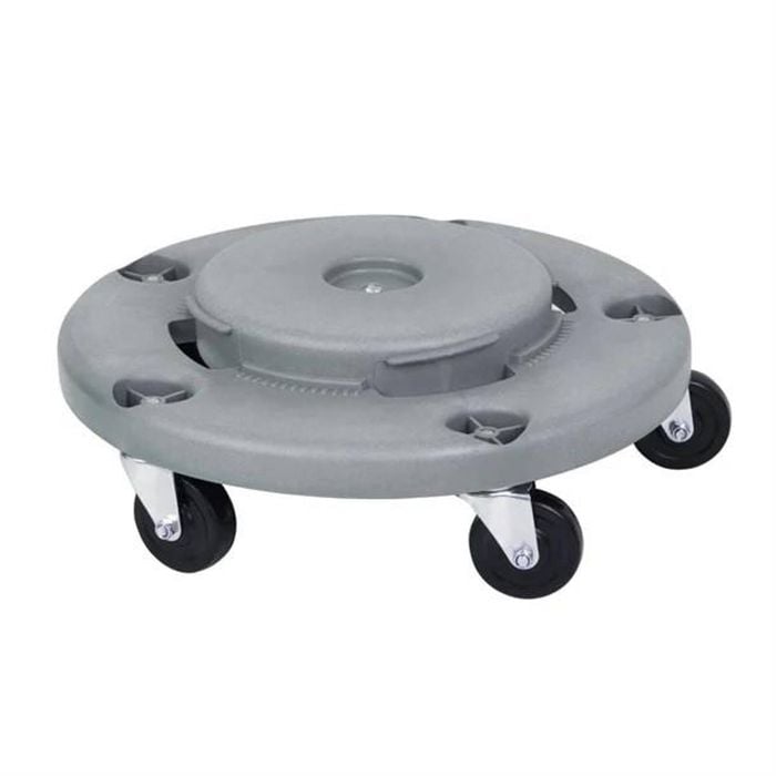 Jantex Bin Dolly Heavy-duty Round Bin 160l Waste Management Storage Accessory